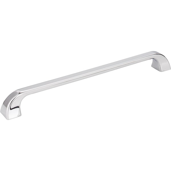 Jeffrey Alexander 224 mm Center-to-Center Polished Chrome Square Marlo Cabinet Pull 972-224PC - main